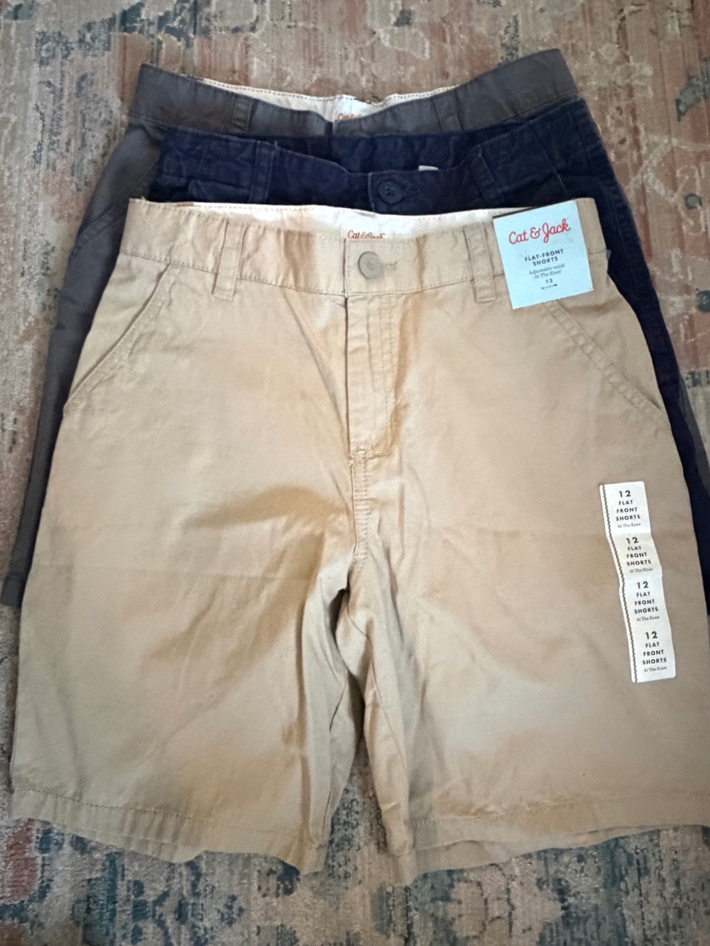 Three (3) Uniform Shorts Bundle • Size 12 🩳